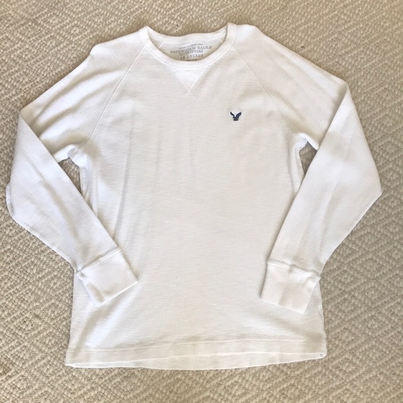 American Eagle Mens Waffle Long Sleeve 